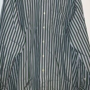 NWT Harrison Ltd. Men’s Classic Button Down Striped Shirt Size XXL